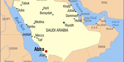 Abha KSA газрын зураг