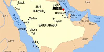Jubail KSA газрын зураг