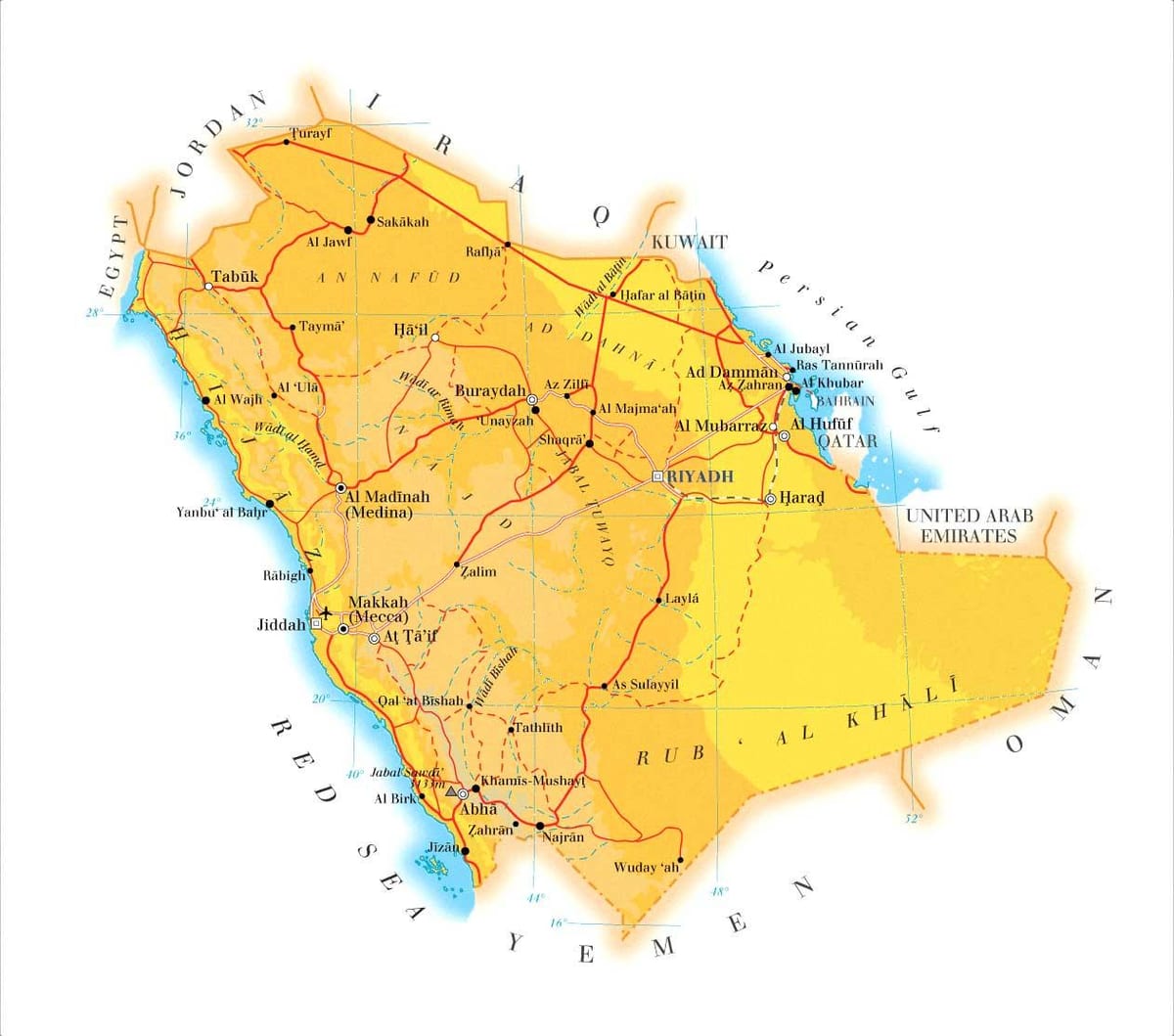dammam KSA газрын зураг
