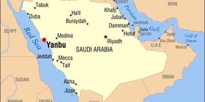 Yanbu KSA газрын зураг